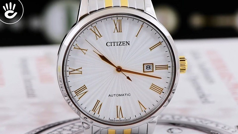 Đồng hồ Citizen NJ0084-59A: Cọc số La Mã mang vẻ đẹp cổ điển-2