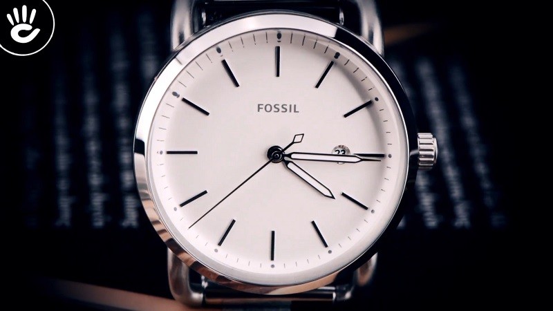 Review đồng hồ Fossil ES4331: Dây lưới màu bạc trẻ trung-2